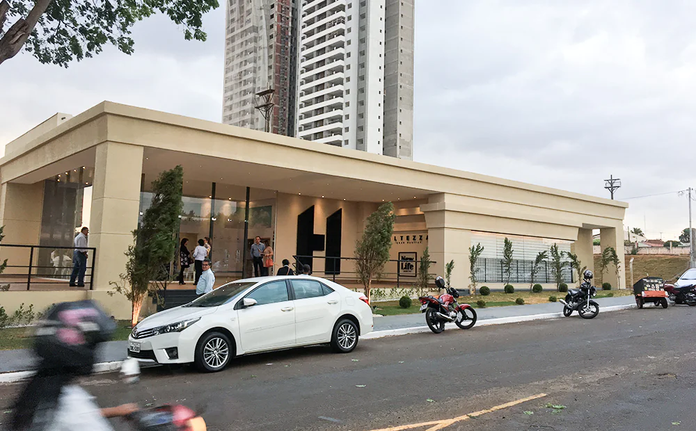 Stand de vendas Habitat Incorporadora